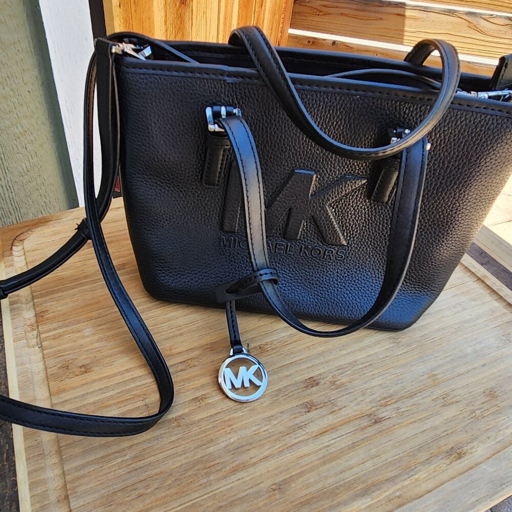 Michael Kors Pebble Leather Satchel